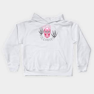 Pink Halloween Kids Hoodie